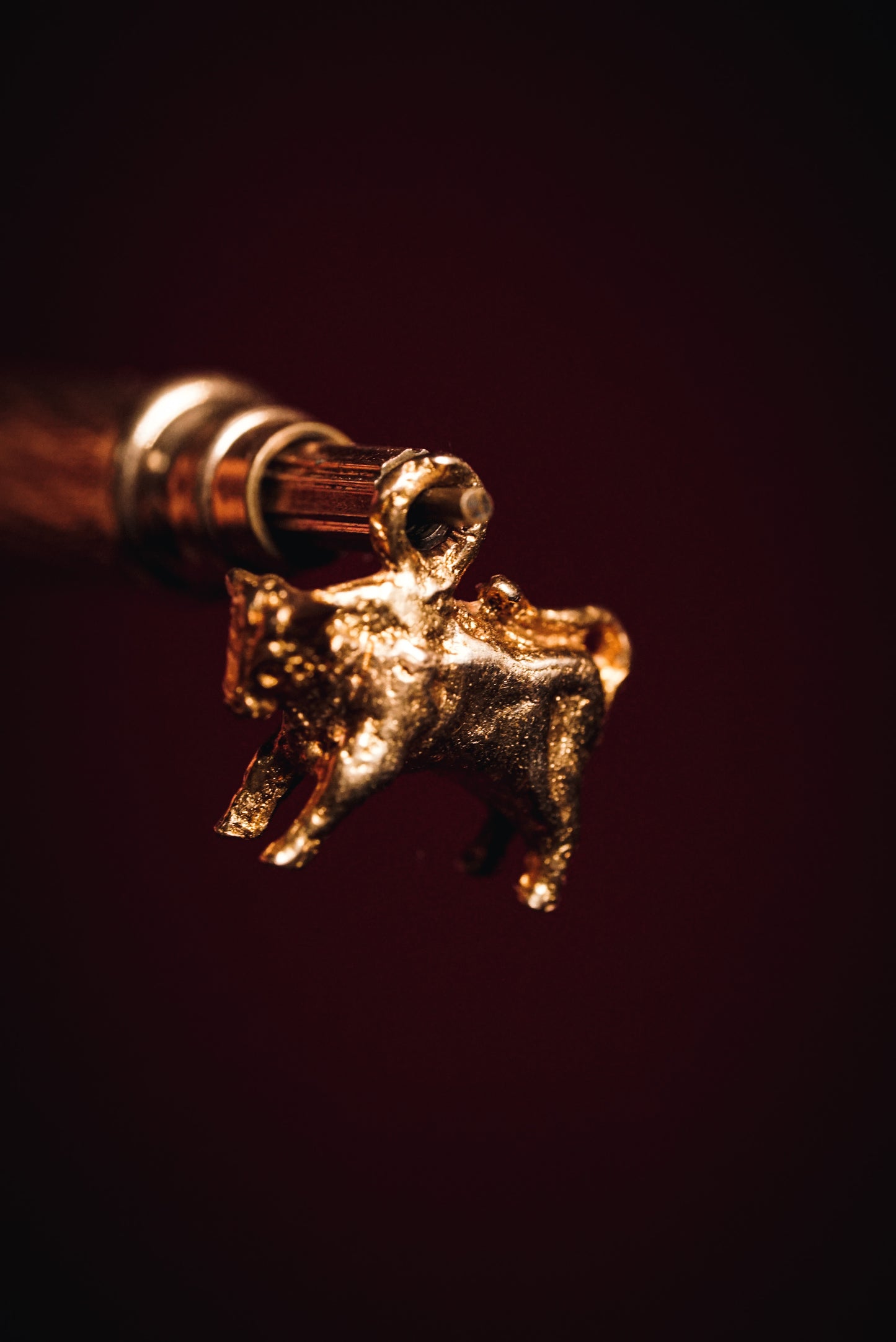 Extremely Rare Antique Taurus Pendant