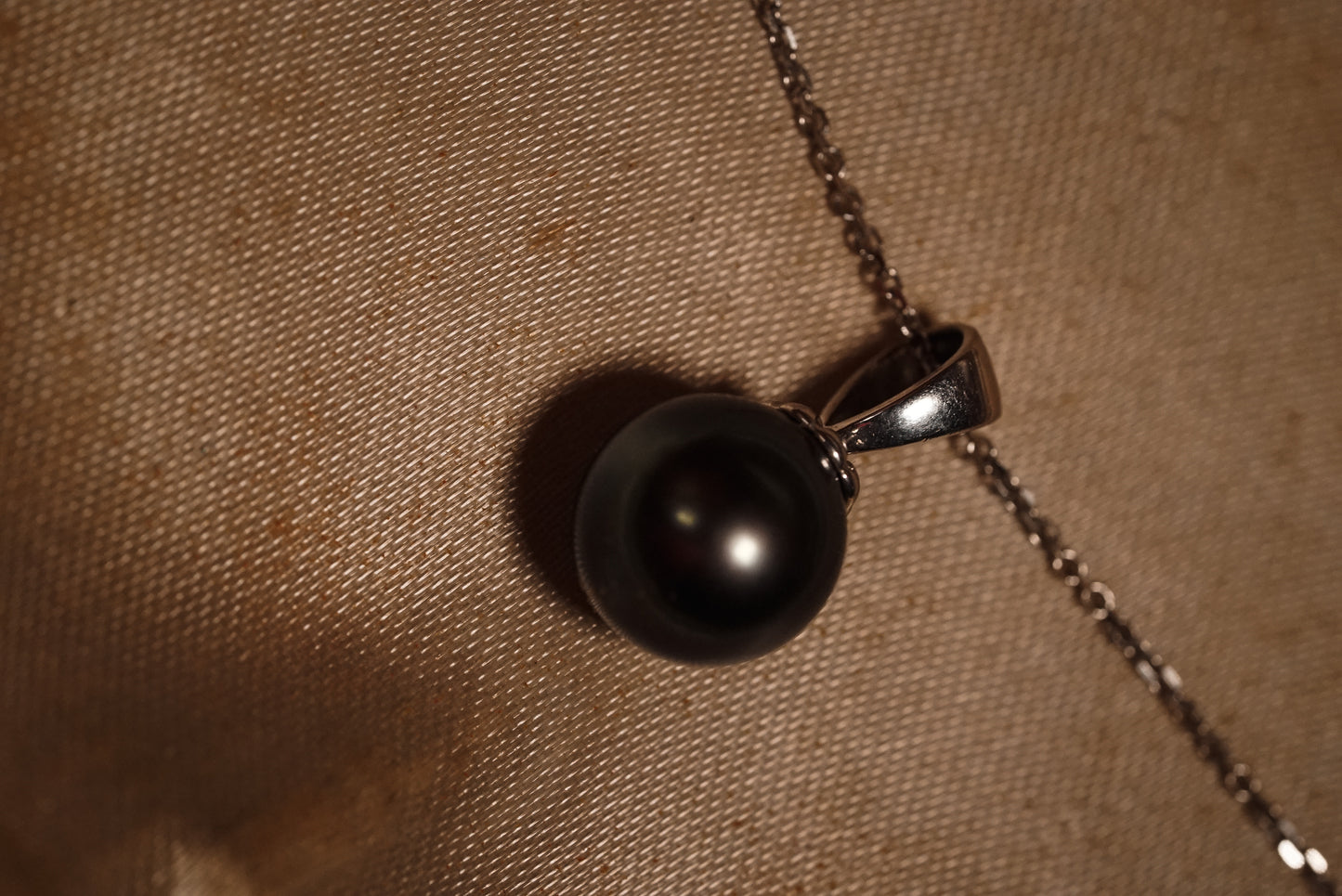Mysterious Tahitian Grey Pearl Pendant