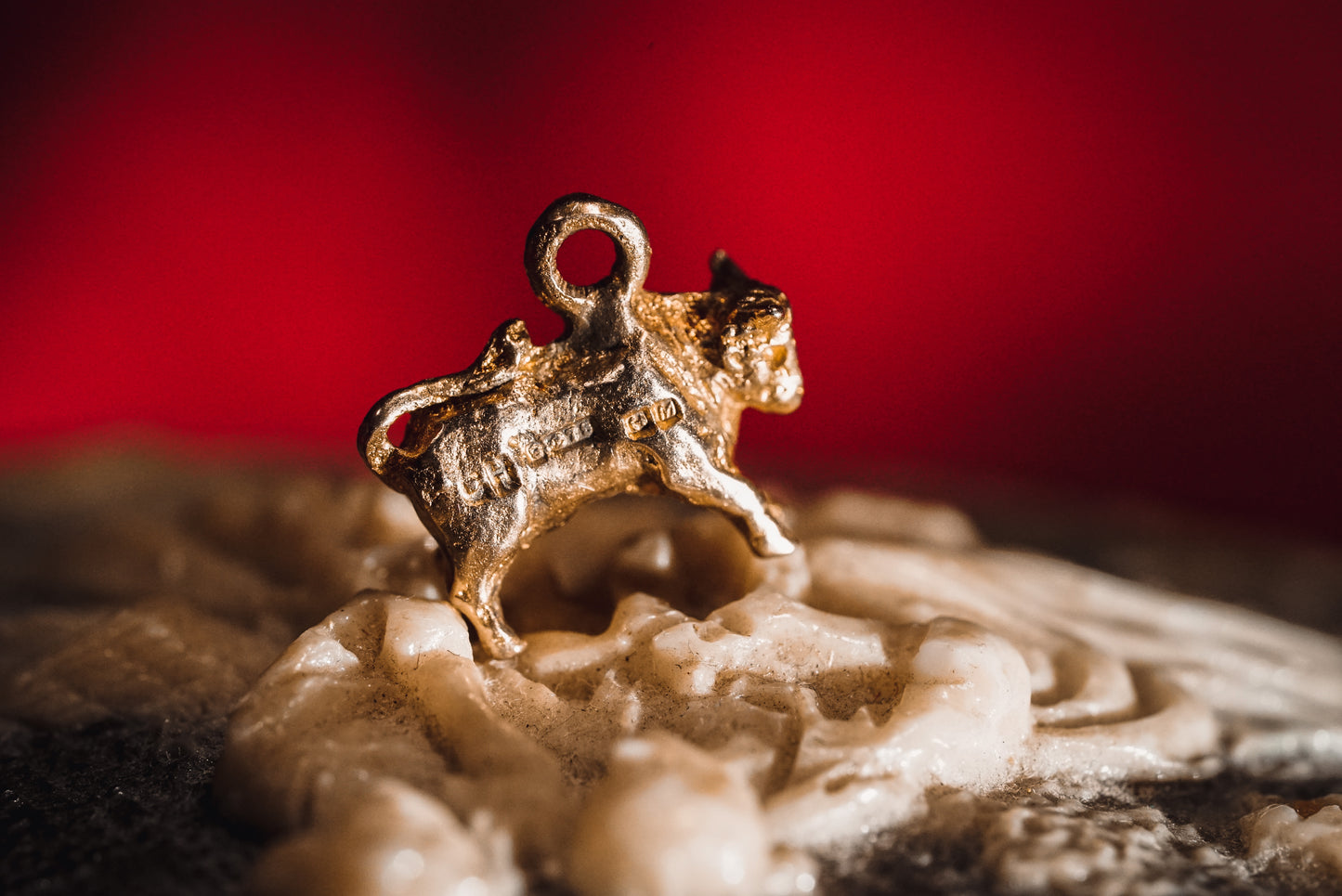 Extremely Rare Antique Taurus Pendant
