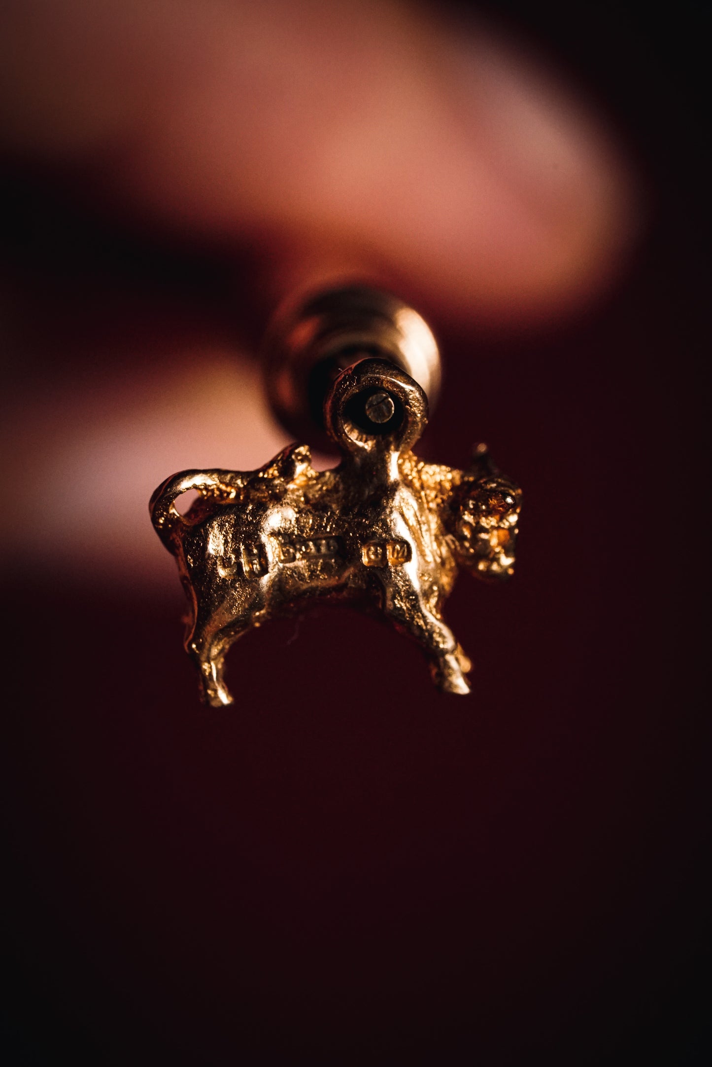 Extremely Rare Antique Taurus Pendant