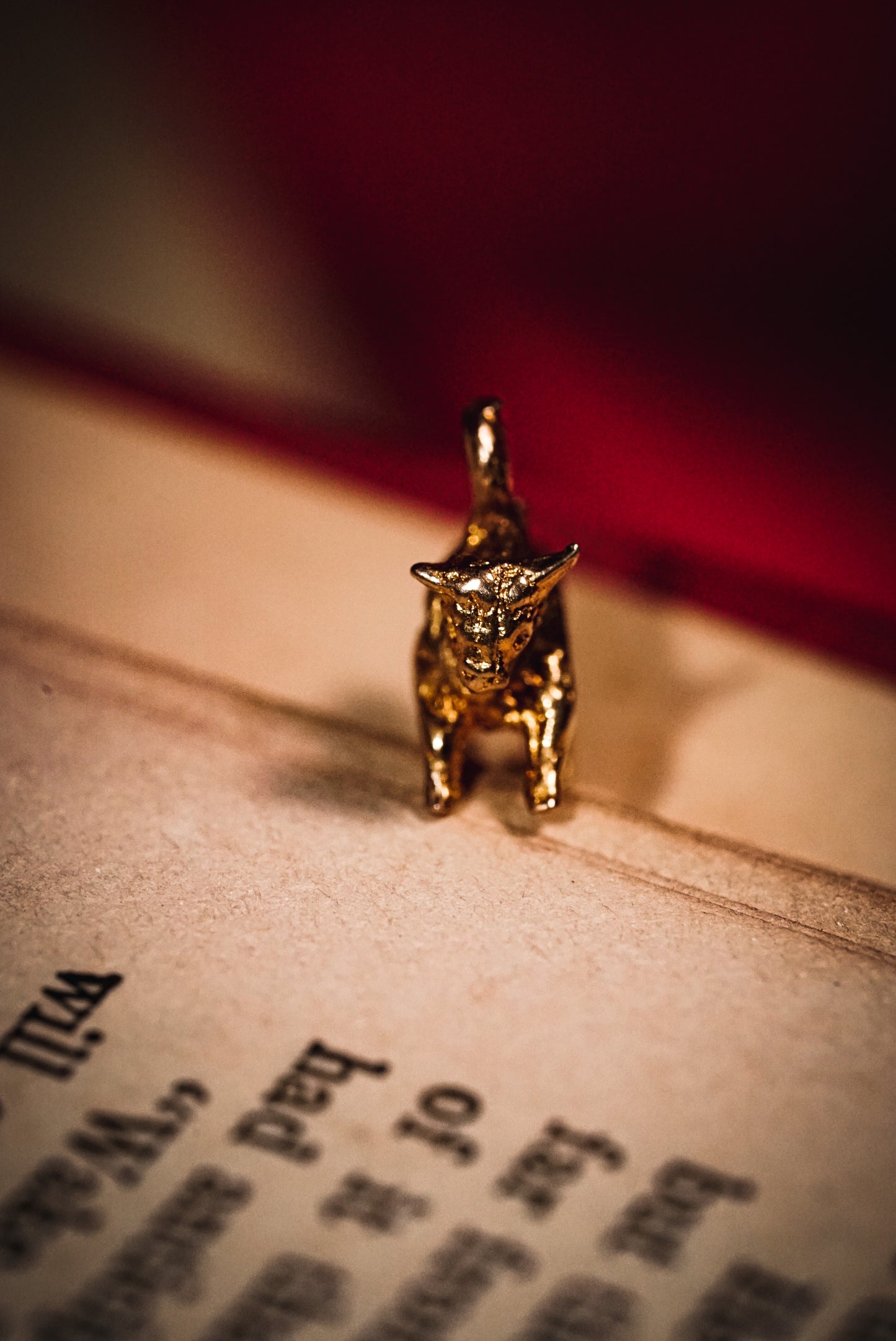 Extremely Rare Antique Taurus Pendant