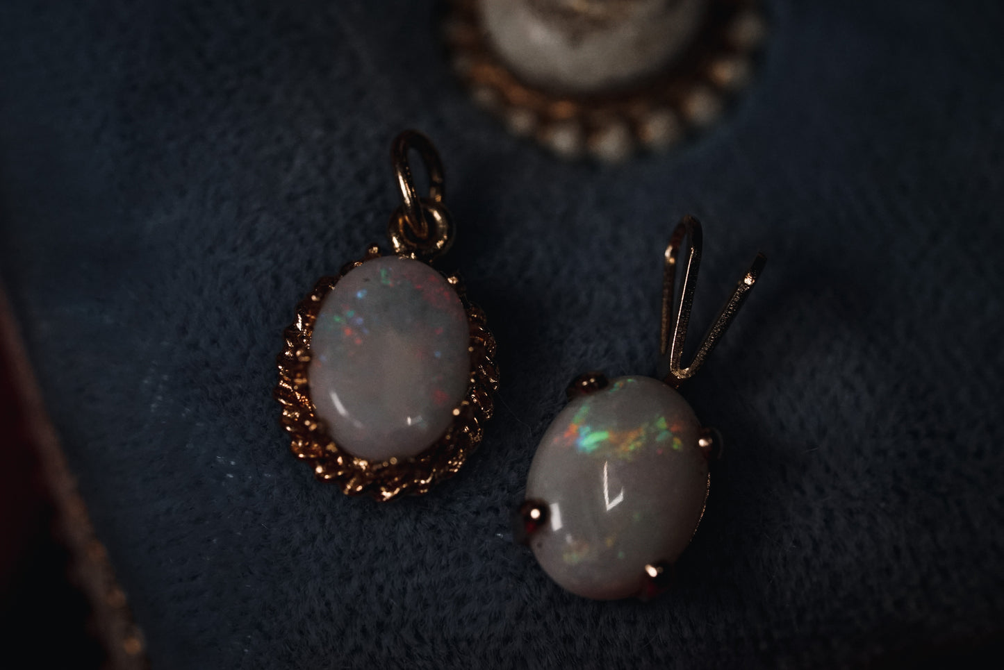 Enigmatic Milky Opal Pendant