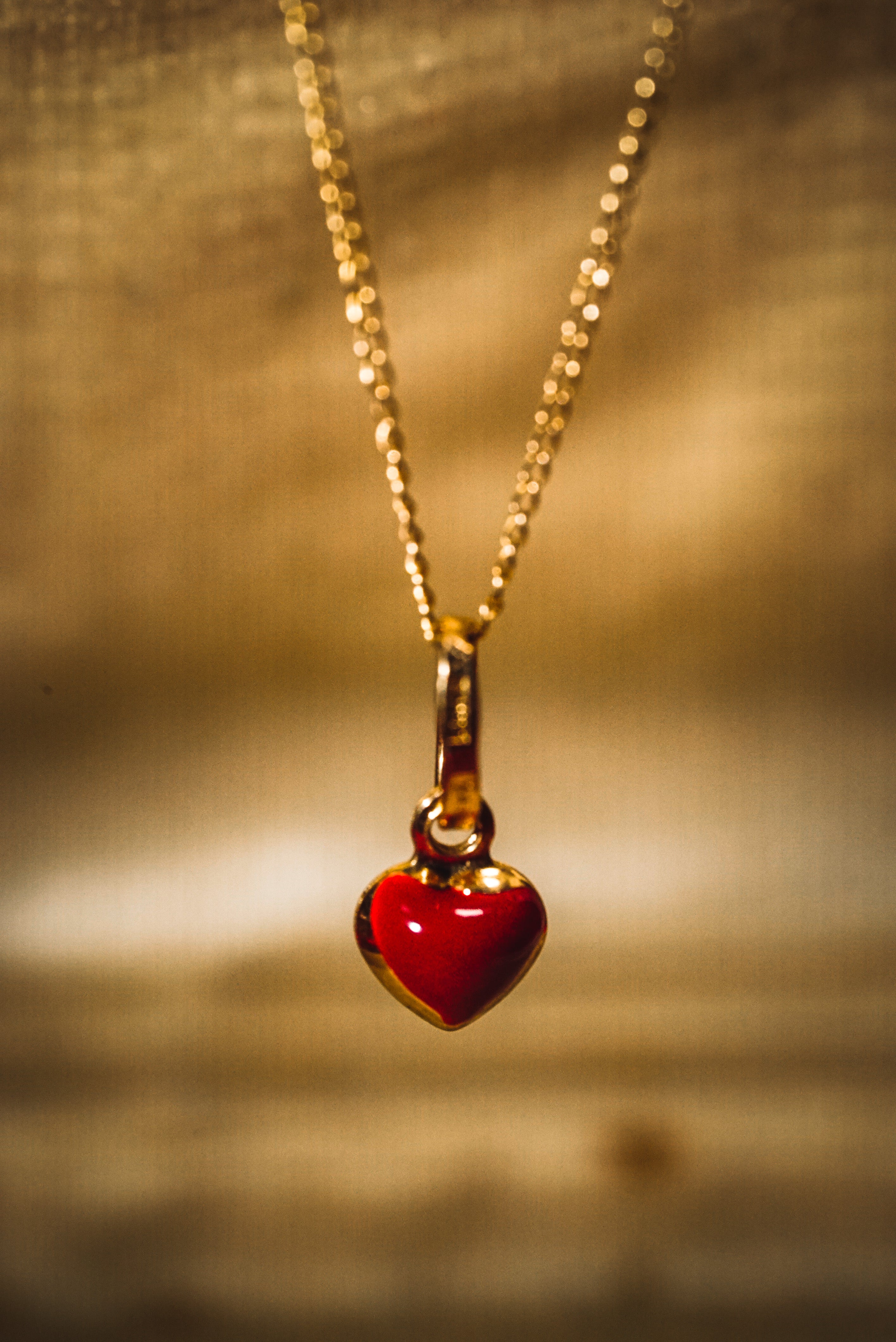 Fabergé 18K Enamel Heart Pendant Fabergé 18K Enamel Heart Pendant