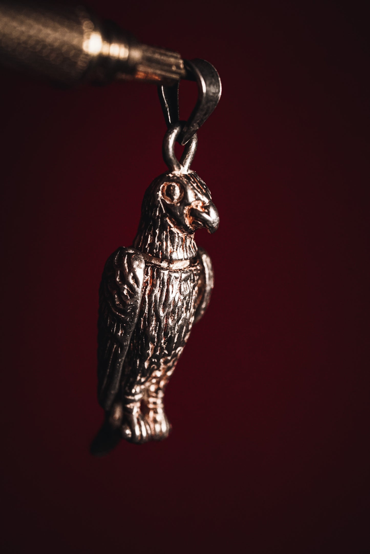 Vintage Silver Eagle Mechanical Charm