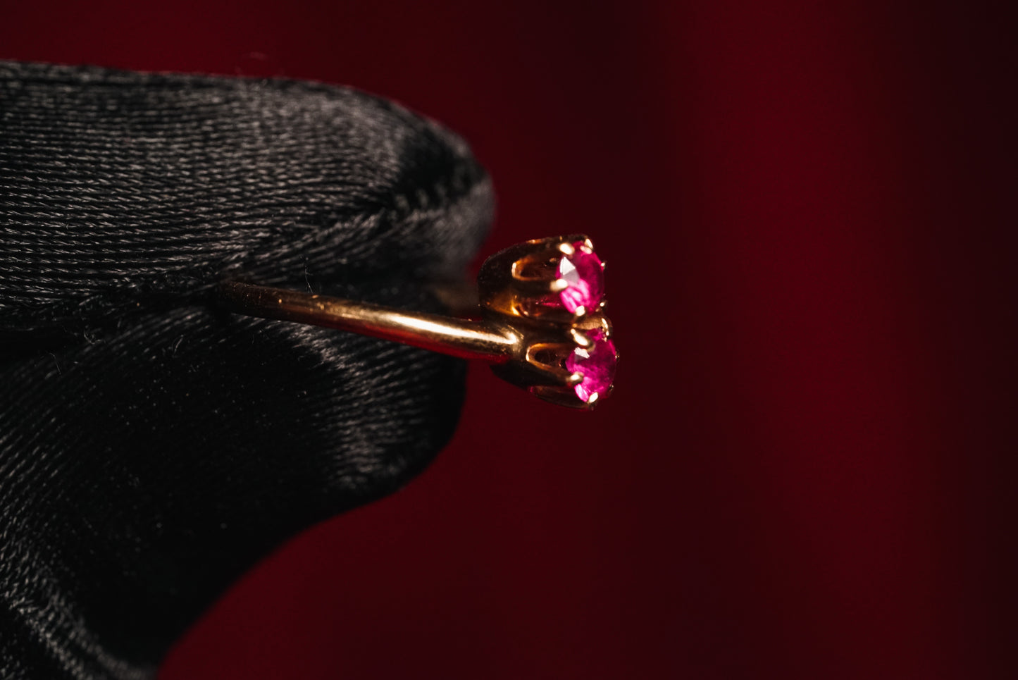 Sweet Pinky Ruby Ring