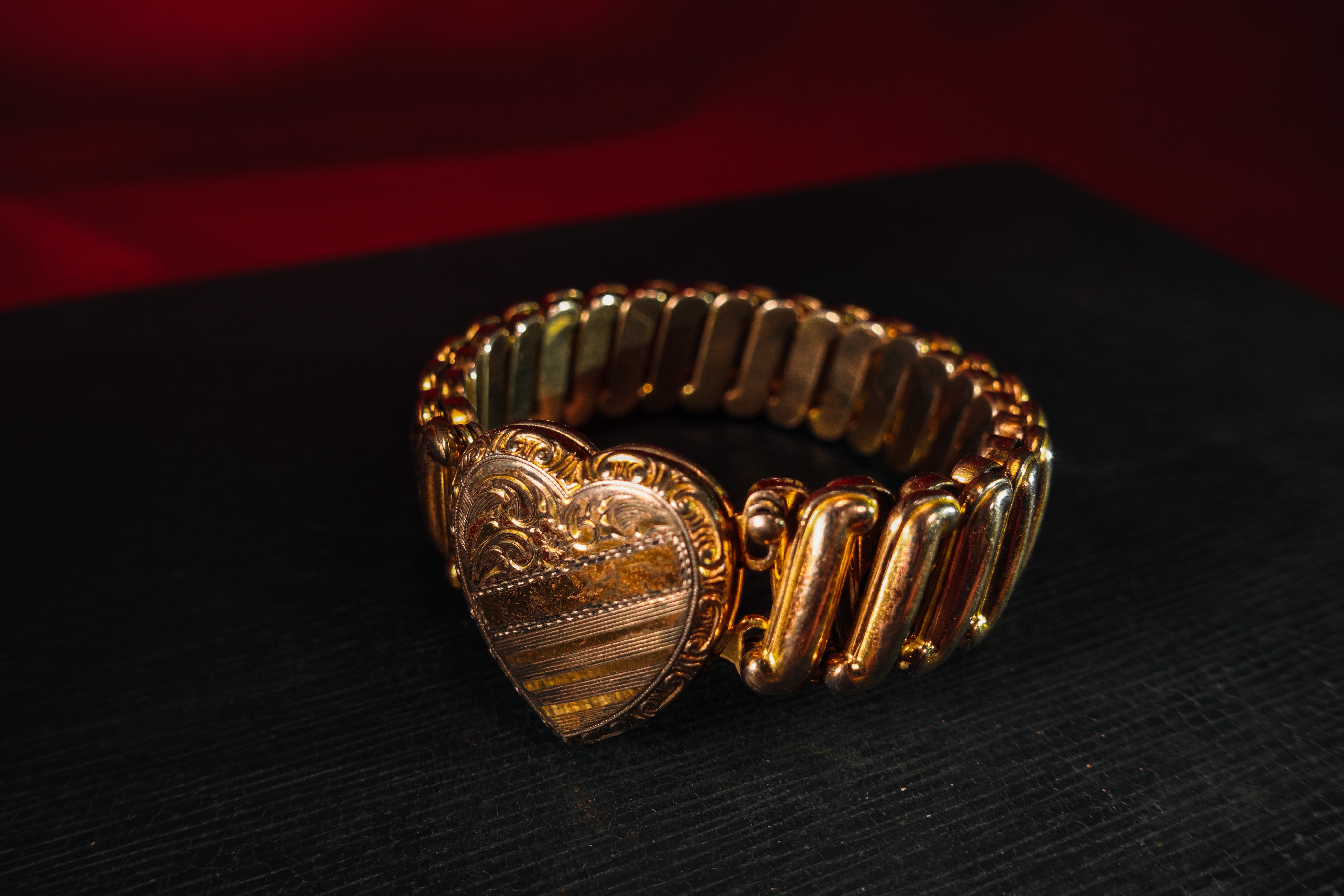 Antique Silver Scottish Agate Locket Bracelet, Mourning Jewelry – Boylerpf